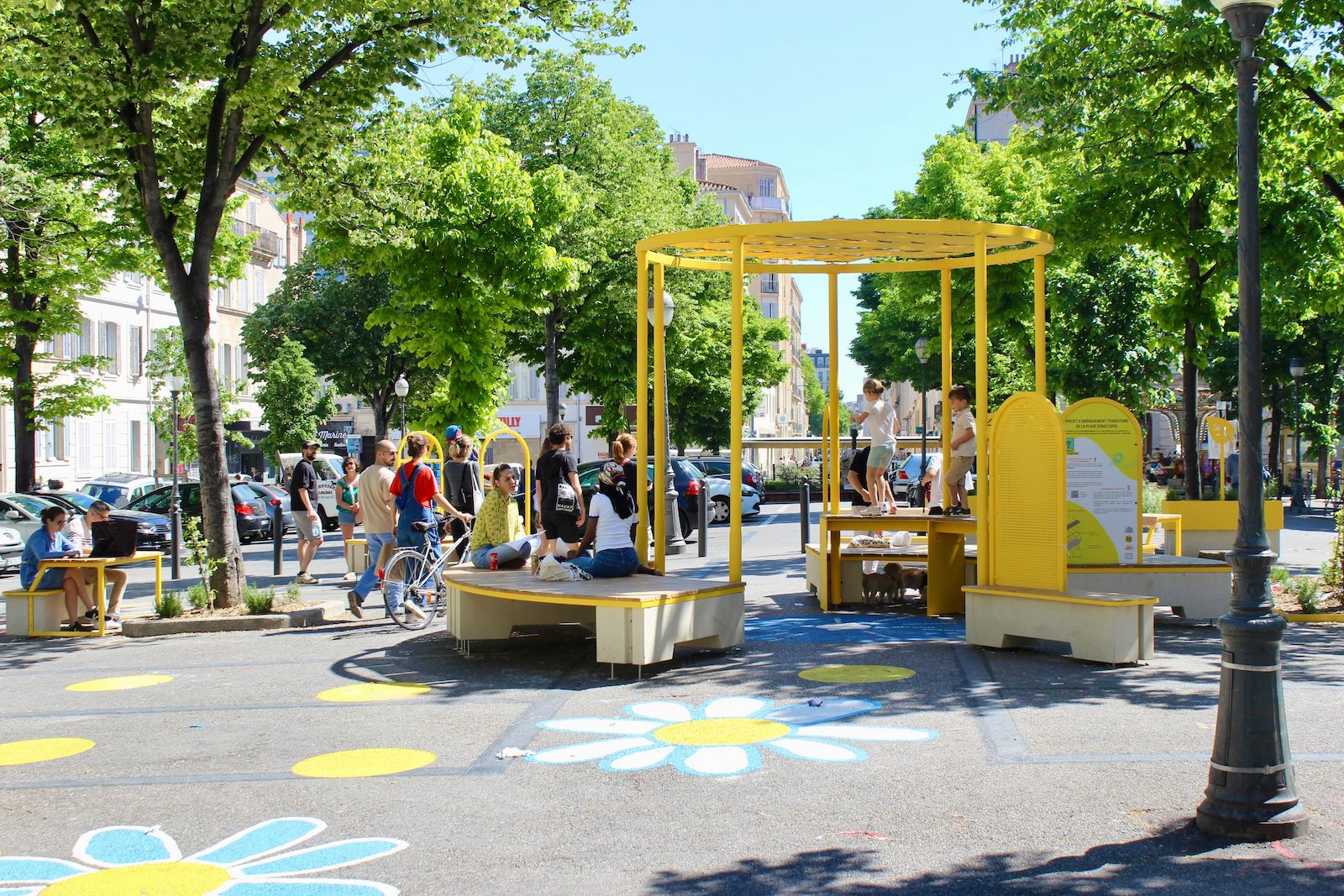 sébastopol, En images | La place Sébastopol s’embellit en attendant les grands travaux, Made in Marseille