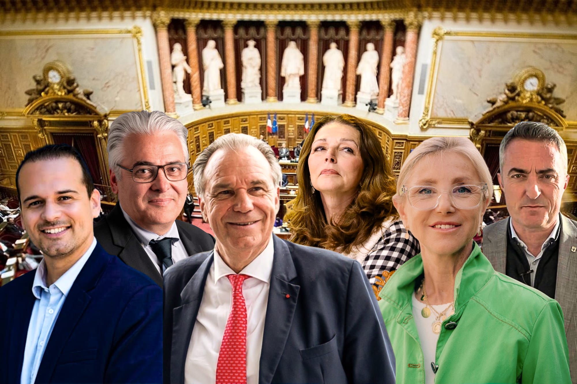 s&eacute;natoriales, De gauche &agrave; droite, les listes des candidats aux s&eacute;natoriales 2026 dans les Bouches-du-Rh&ocirc;ne, Made in Marseille