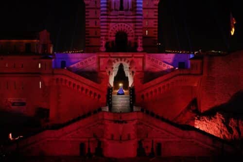 Bonne Mère, Revivez en images le spectacle de l&rsquo;inauguration de la Bonne Mère rénovée, Made in Marseille