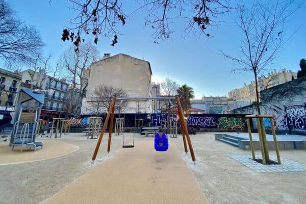 National, Le square boulevard National renaît grâce aux élèves de CM2 de l’école Saint-Charles, Made in Marseille
