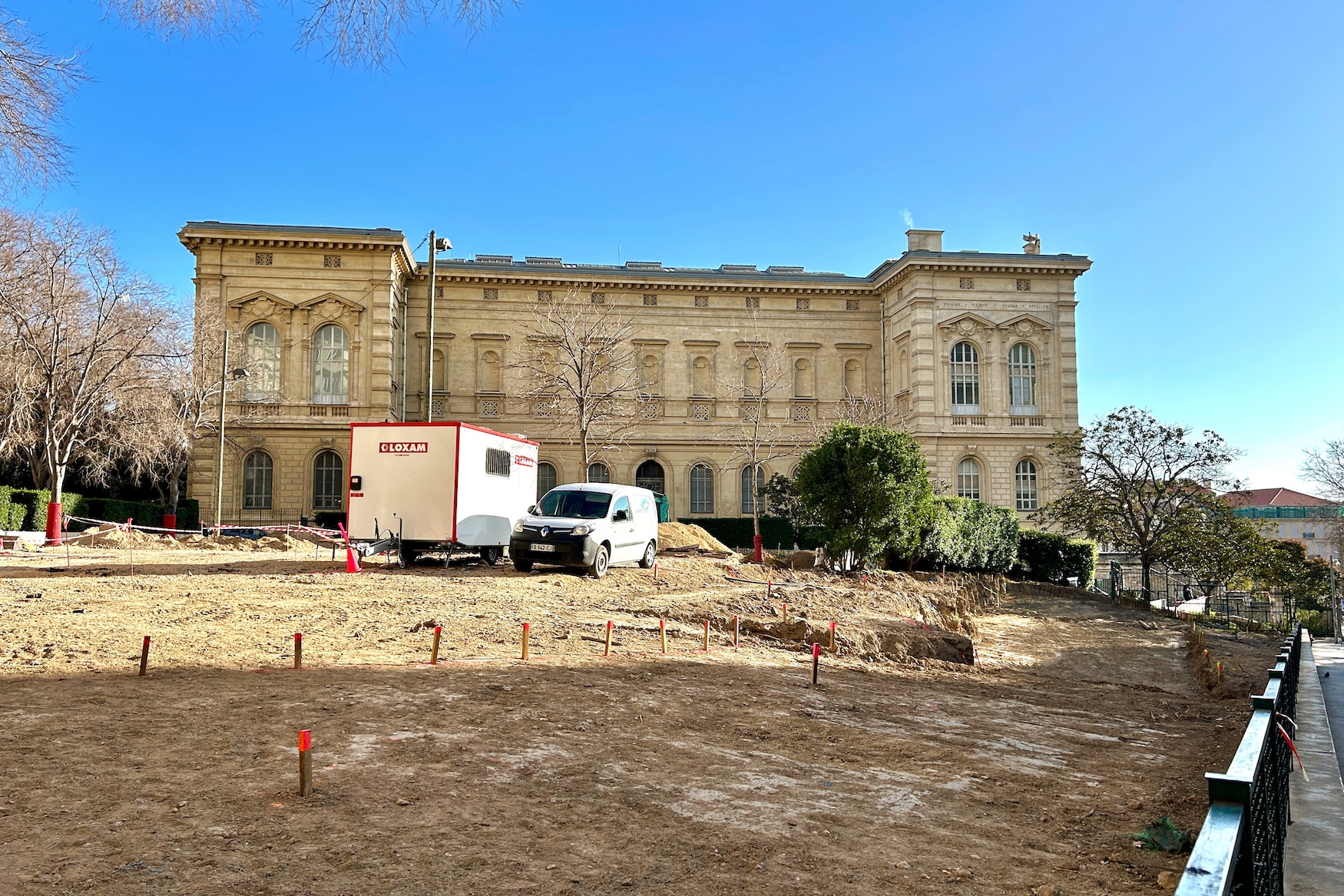 square stephan, À côté du parc Longchamp, le réaménagement du square Stephan a débuté, Made in Marseille