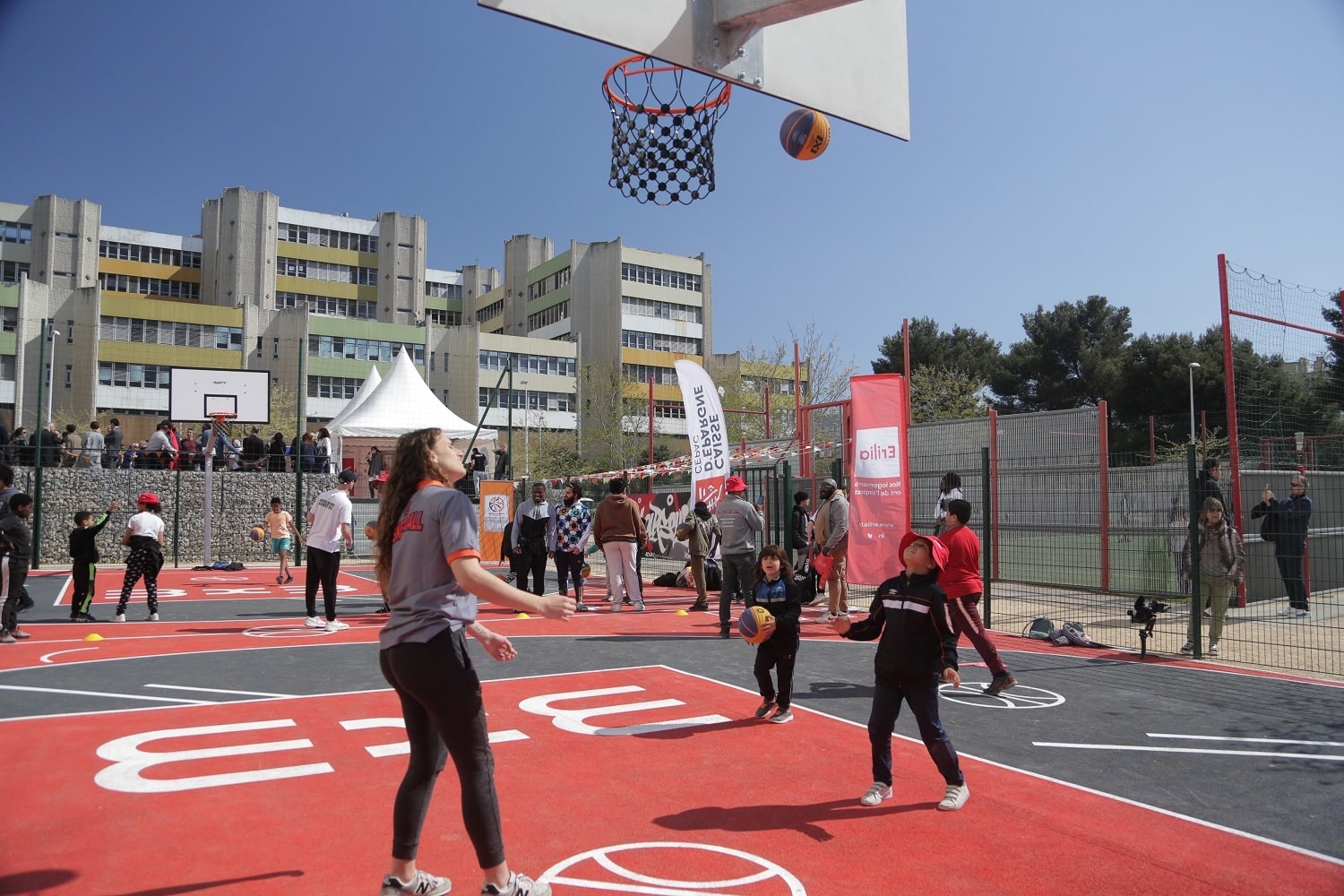 CEPAC, Vidéo | La CEPAC et Erilia inaugurent un terrain de basket 3×3 aux Arnavaux, Made in Marseille