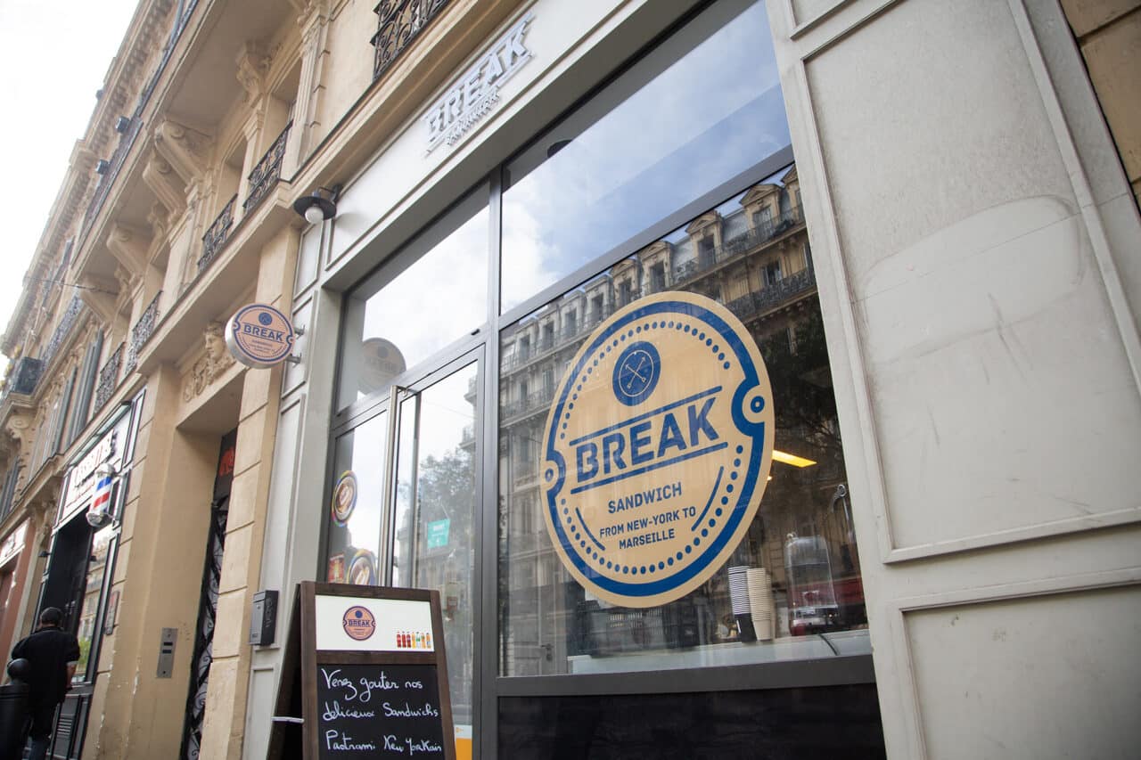 break, Break, le spot incontournable pour les amateurs de sandwichs new-yorkais, Made in Marseille