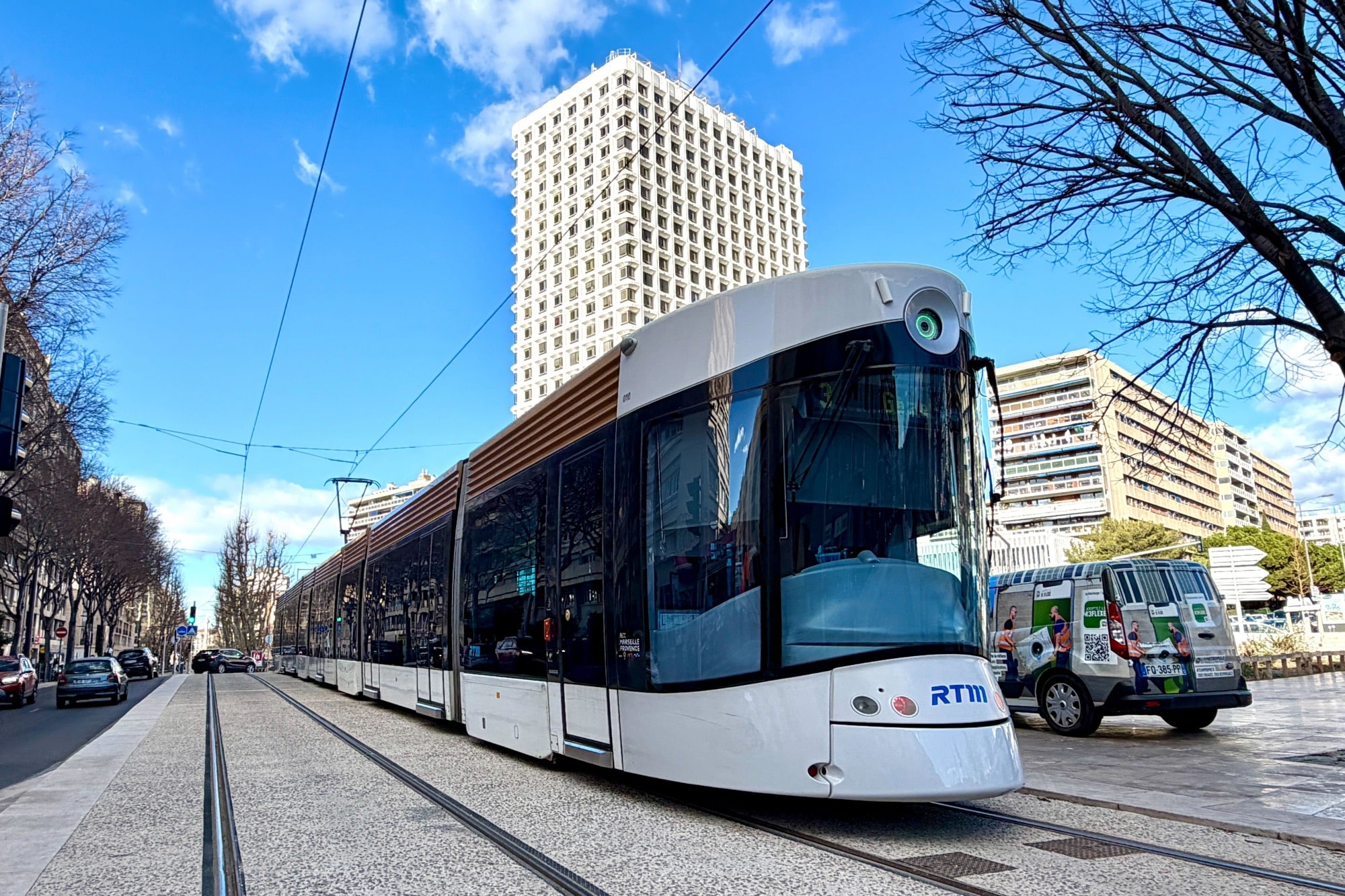 tramway, En direct : L&rsquo;extension du tramway T3 vers le sud de Marseille inaugur&eacute;e aujourd&rsquo;hui, Made in Marseille