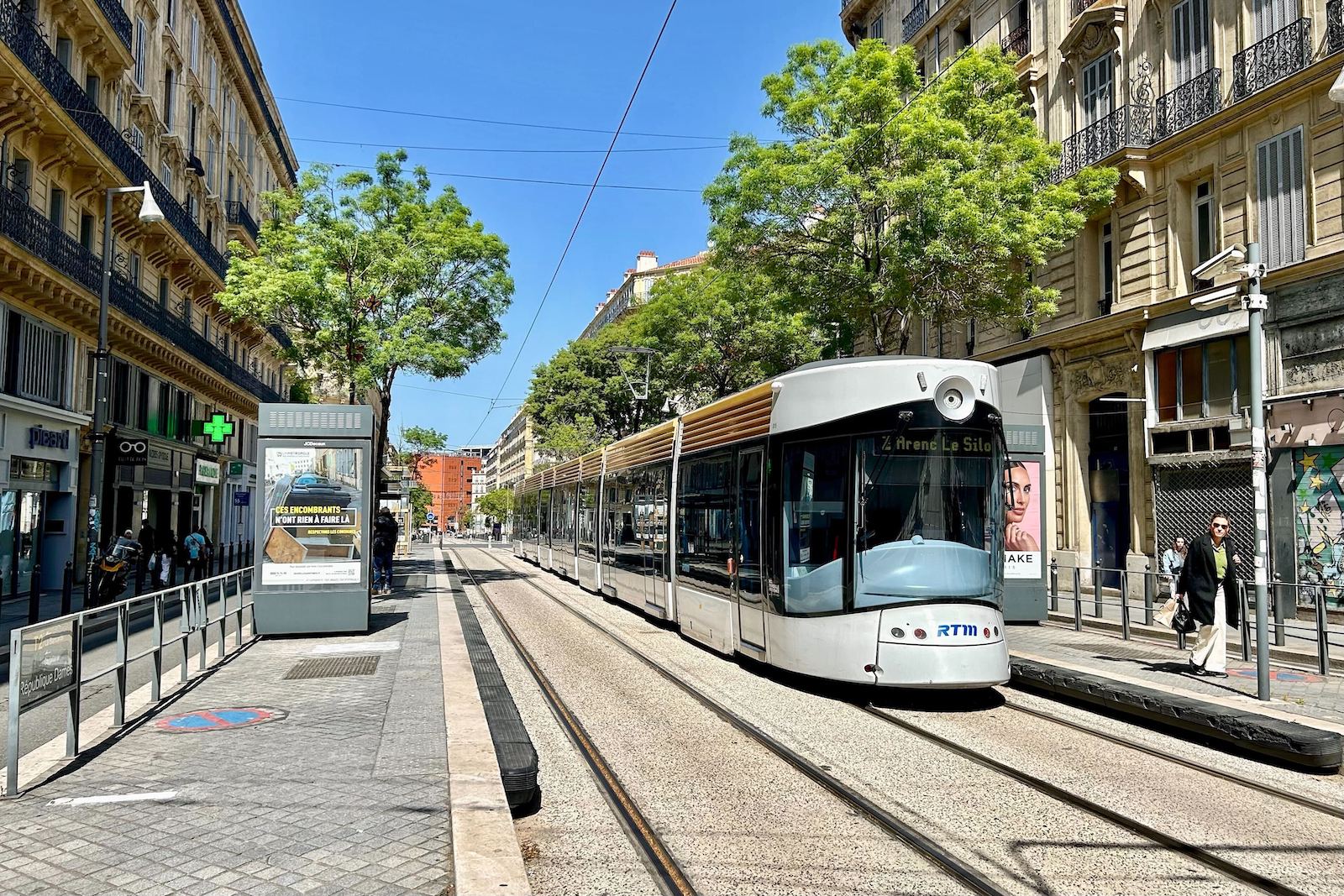 rue de la République, Le tramway à nouveau en service entre Belsunce et Arenc, Made in Marseille