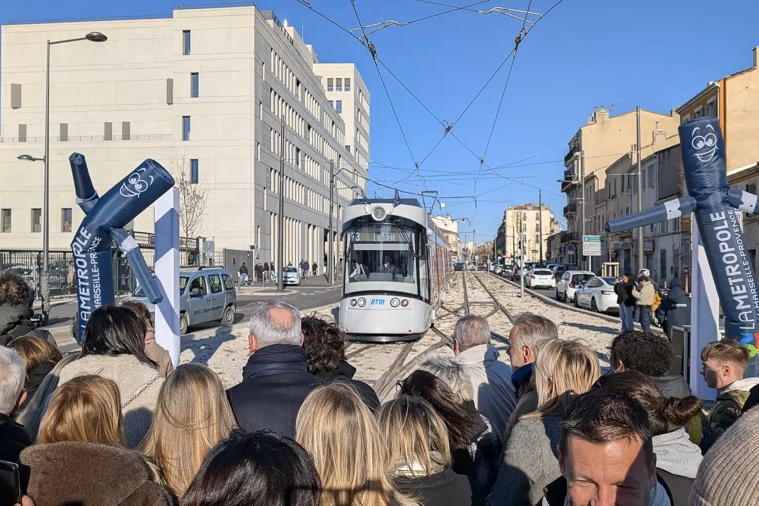 tramway, En direct : L’extension du tramway T3 vers le sud de Marseille inaugurée aujourd’hui, Made in Marseille
