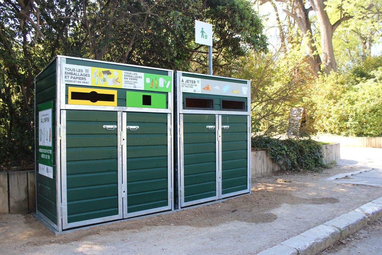 tri des déchets, Le tri des déchets facilité dans les parcs et sur les plages de Marseille, Made in Marseille