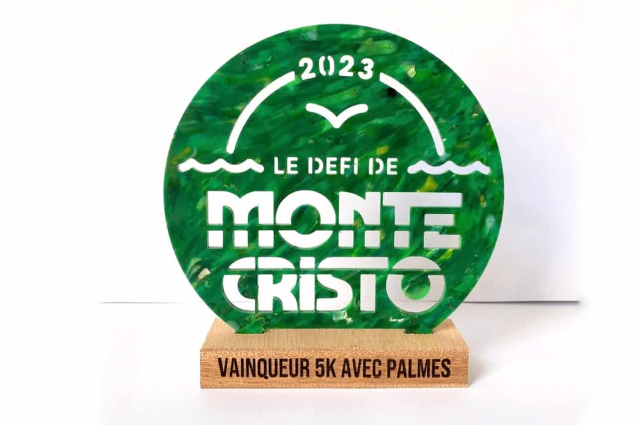 trophées en plastique, Avec ses trophées en plastique recyclé, Sauvage diffuse l&rsquo;écologie dans le sport, Made in Marseille