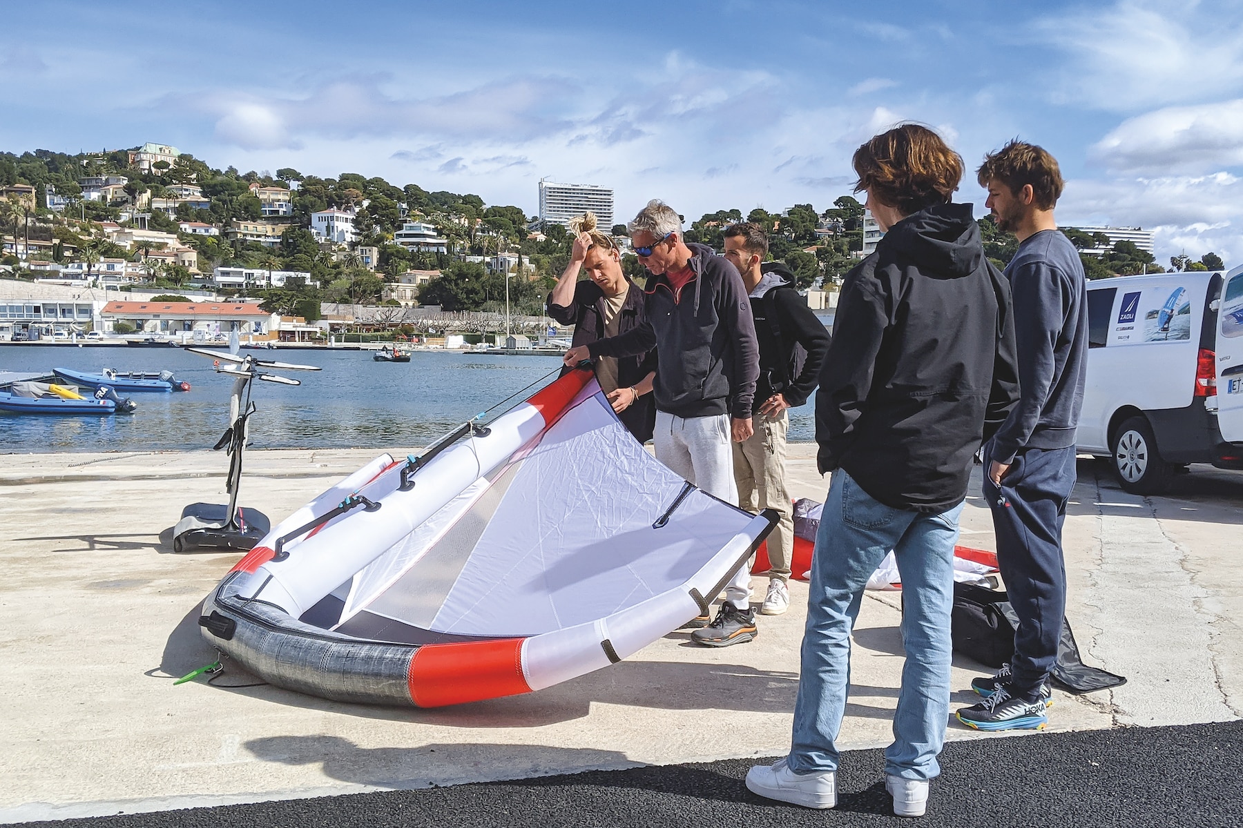 Voile, Une journée dans le camp de base de l&rsquo;équipe de France Voile à Marseille, Made in Marseille