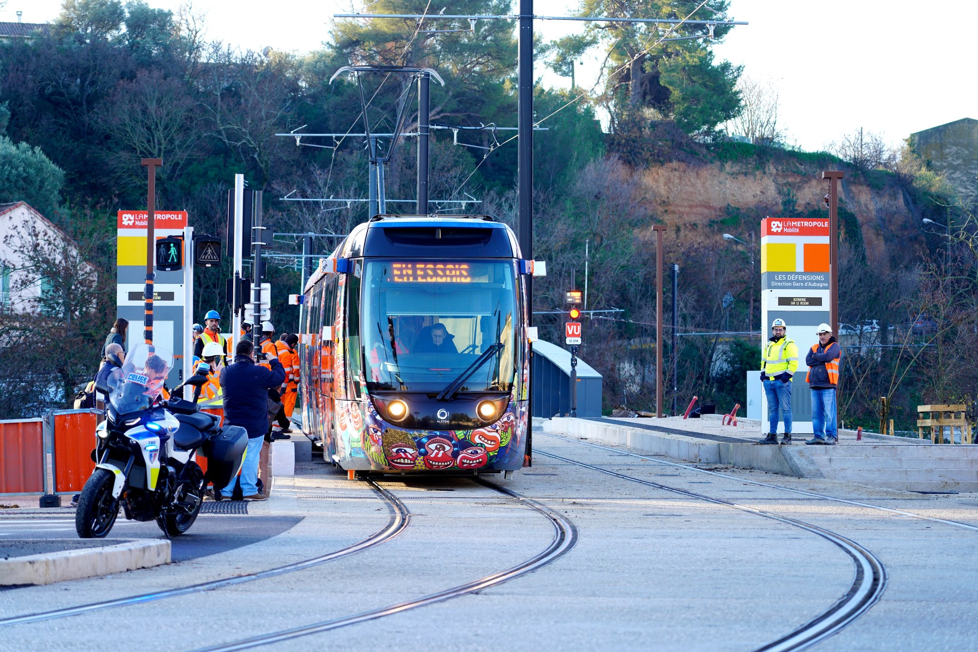 ValTram, Aubagne : le ValTram en test avant son ouverture au public pr&eacute;vue cet &eacute;t&eacute;, Made in Marseille