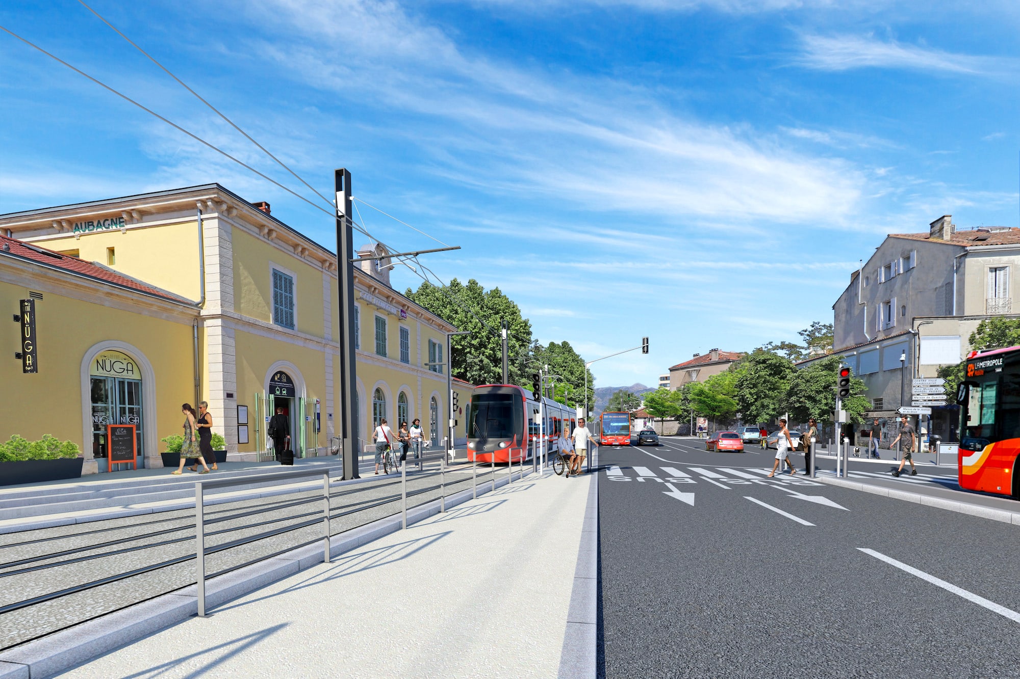 , Le chantier du Val&rsquo;Tram débute à Aubagne pour une livraison en 2025, Made in Marseille