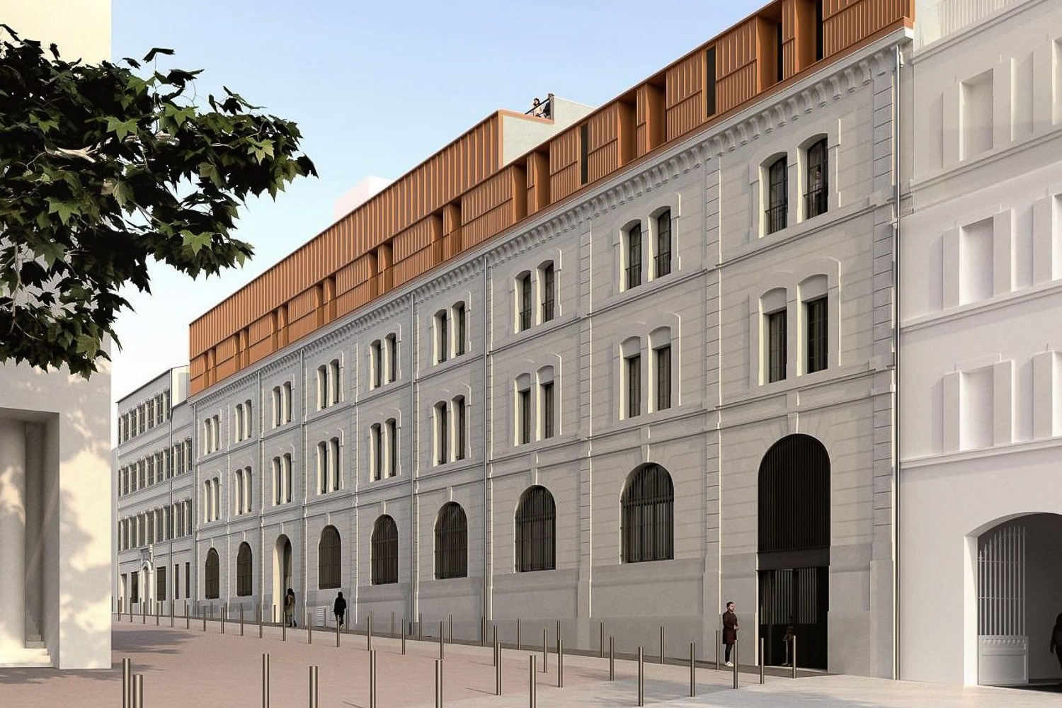 velten, &Agrave; Belsunce, l&rsquo;&icirc;lot Velten se r&eacute;invente entre cantine solidaire et logement social, Made in Marseille