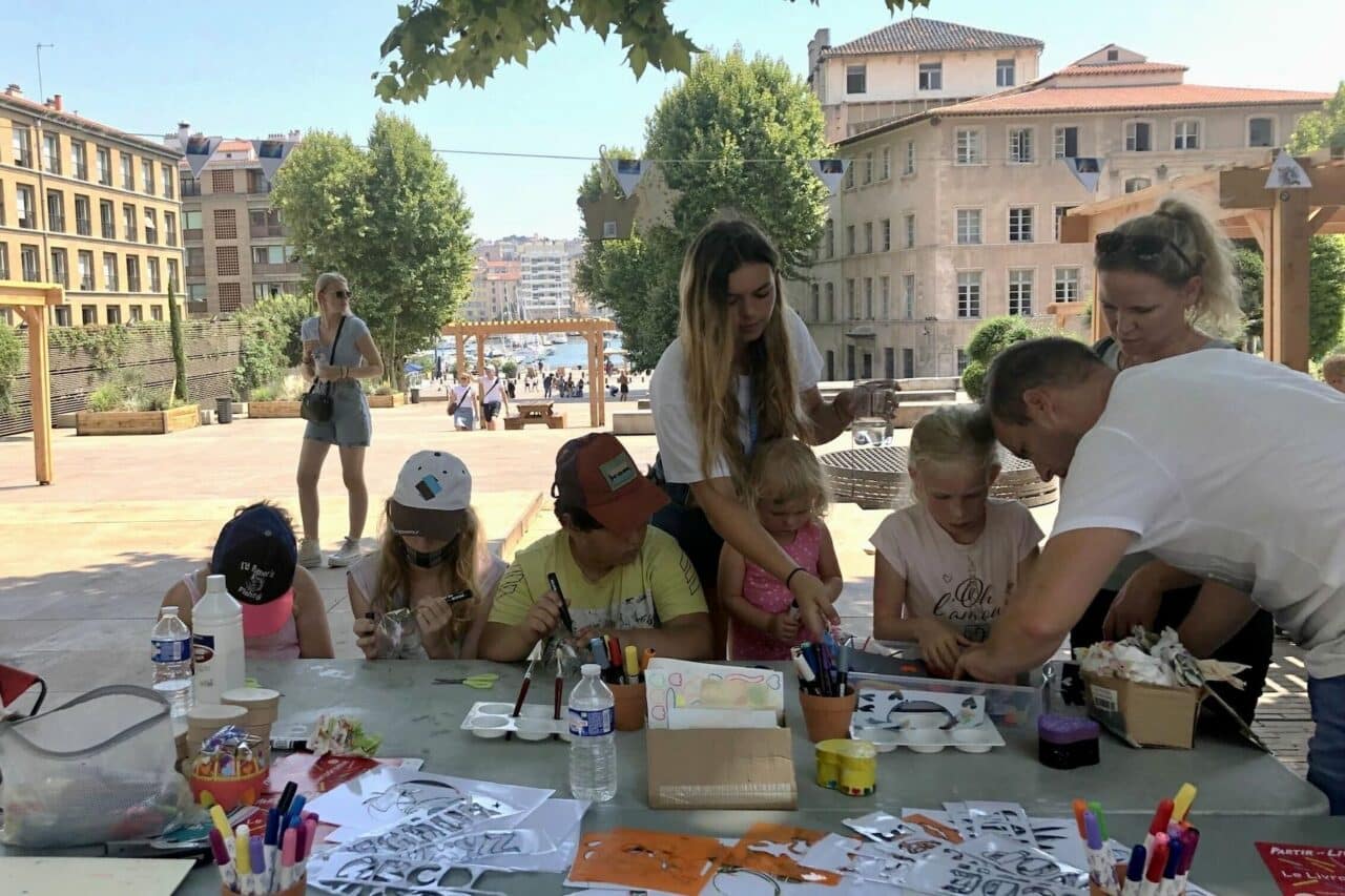 éco-citoyen, Au village éco-citoyen, la protection de l&#8217;environnement devient un jeu d&#8217;enfants, Made in Marseille