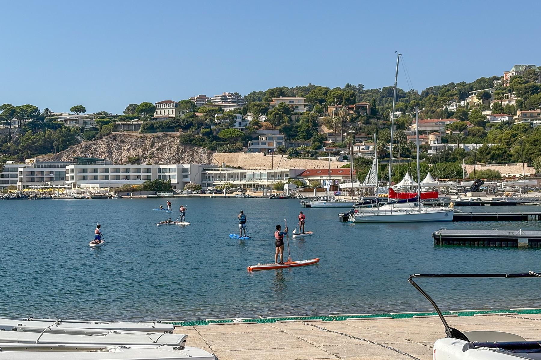 village été marseillais, Vidéo | L&rsquo;ancienne marina olympique du Roucas Blanc devient le village de l&rsquo;Été marseillais, Made in Marseille