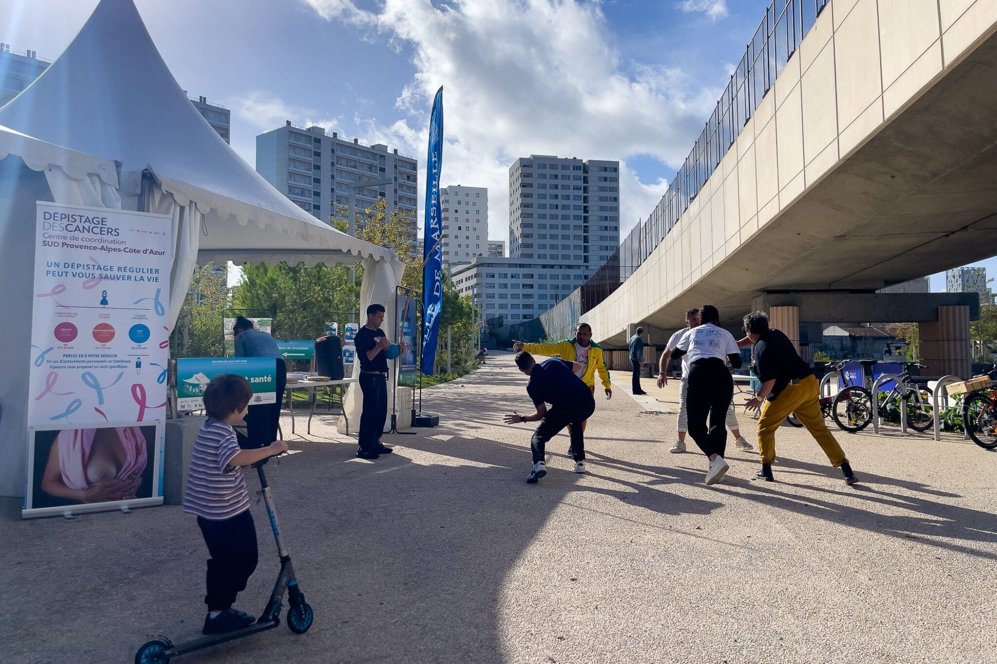 village santé, Un bilan de santé complet et gratuit au parc Bougainville jusqu&rsquo;à samedi, Made in Marseille