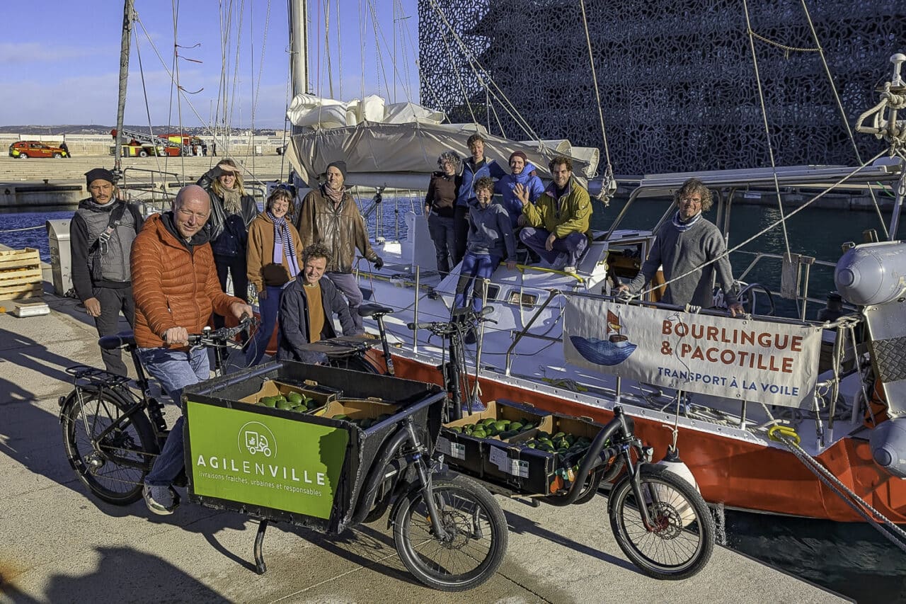 bourlingue, &Agrave; Marseille, Bourlingue & Pacotille se bat pour d&eacute;velopper le transport de marchandises &agrave; la voile, Made in Marseille